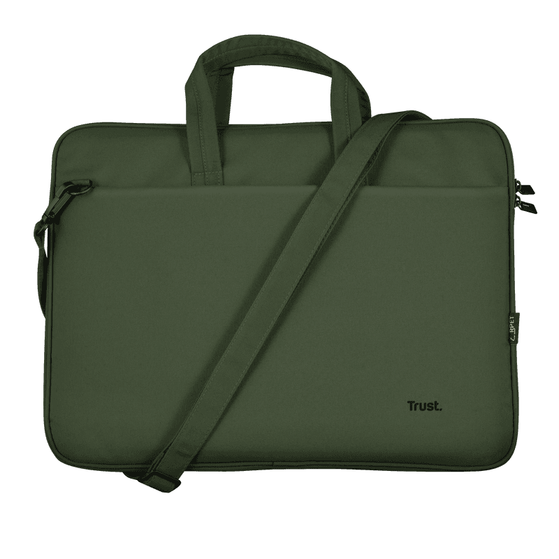 Geanta laptop TRUST Bologna, Verde — miniatură