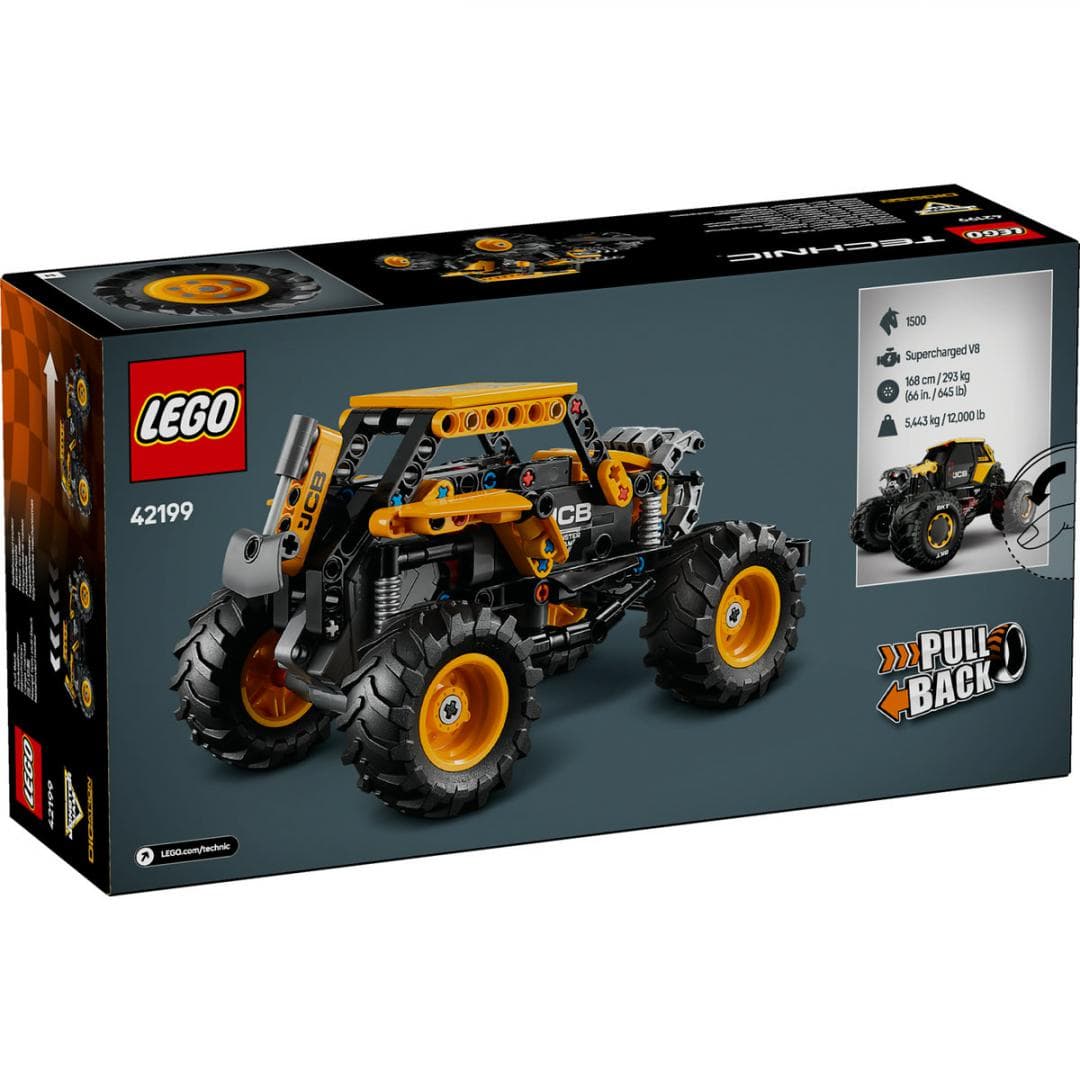 MONSTER JAM DIGATRON PULL-BACK,LEGO 2199 — miniatură