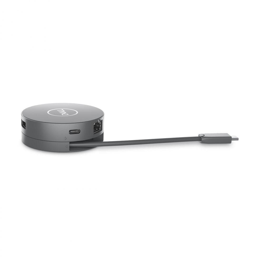 Docking station DELL DA305, USB Type-C, 90W, Gri — miniatură