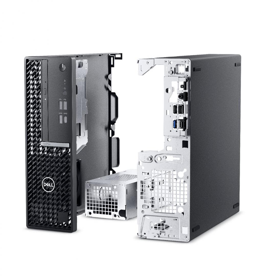 Desktop Business Dell OptiPlex 7020 SFF cu procesor Intel Core i5-14500 pana la 5.0 GHz, 16 GB DDR5, 512GB SSD, Intel UHD Graphics 770, Windows 11 Pro, Black — miniatură