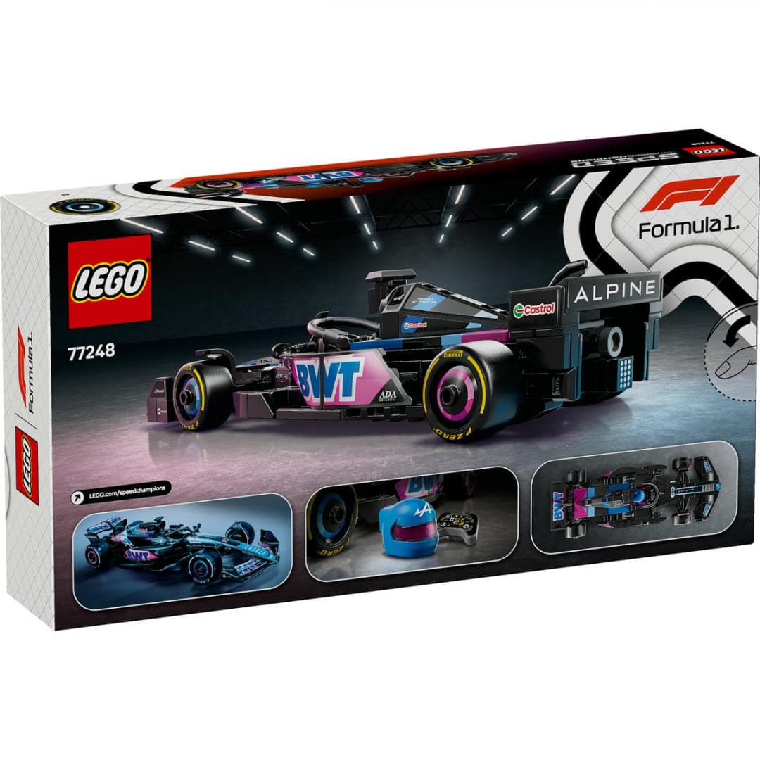 MASINA DE CURSE BWT ALPINE F1 TEAM A524, LEGO 77248 — miniatură