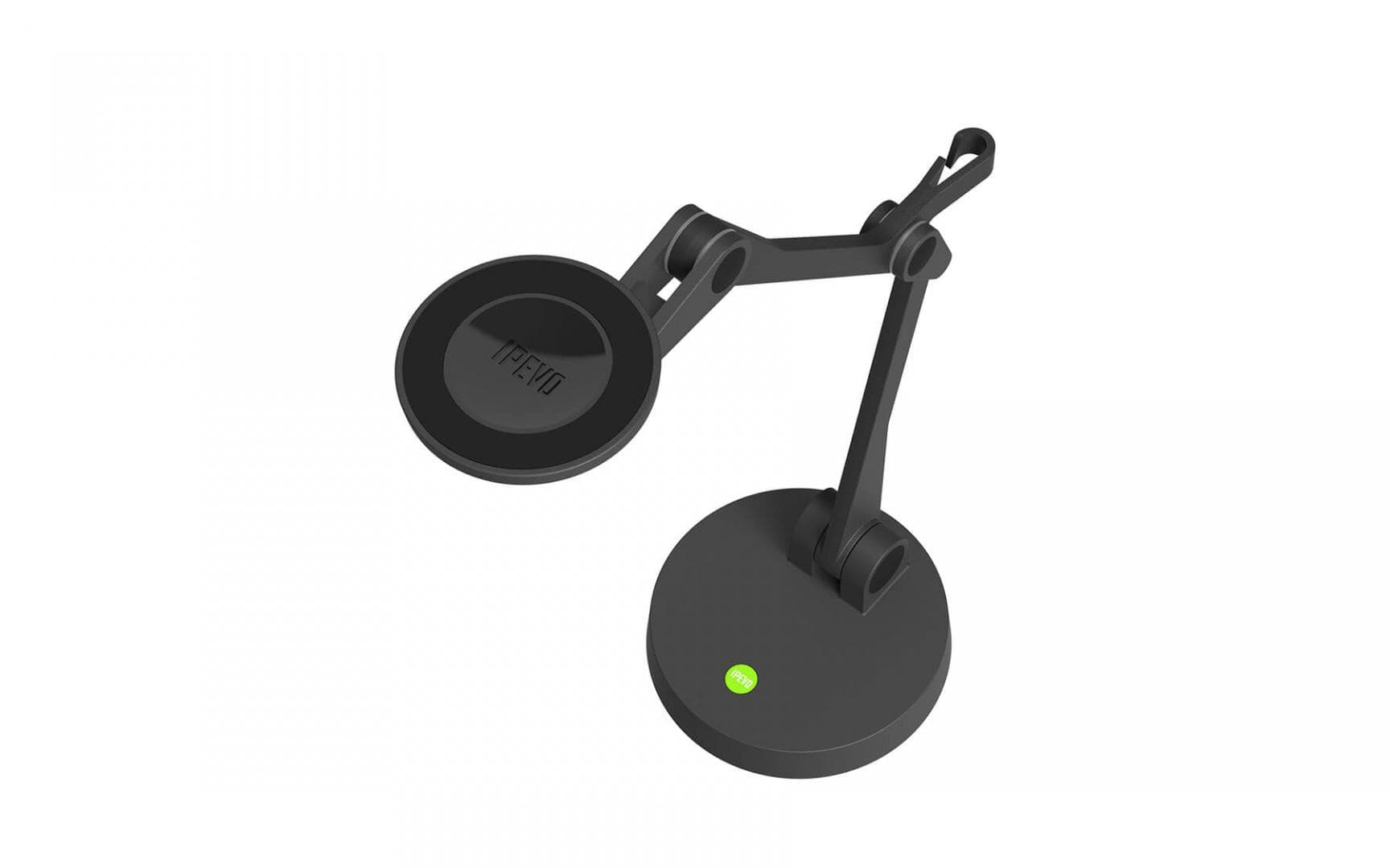Suport telefon magnetic Ipevo Uplift, potrivita pentru telefoane cu display cuprins intre 70-98mm, greutate maxim telefon suportata: 300 g, negru — miniatură