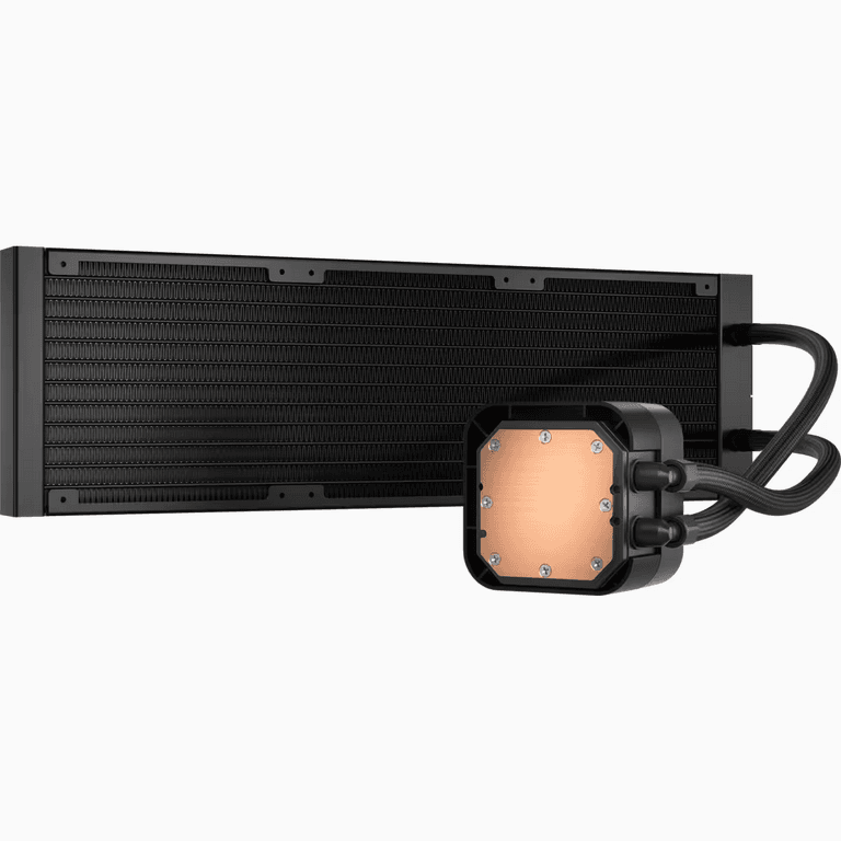 Cooler Procesor CORSAIR iCUE H150i ELITE LCD XT, Lichid, 12 cm, 3 ventilatoare, aRGB — miniatură