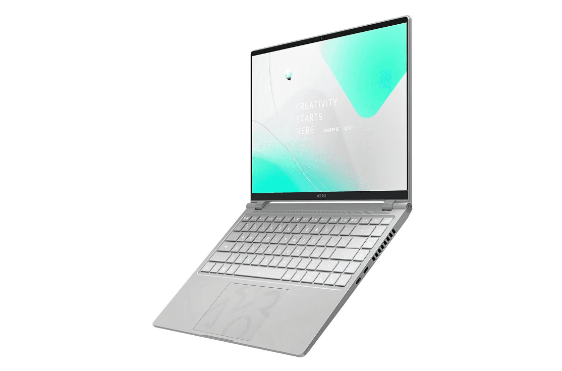 Laptop Gaming GIGABYTE AERO 14 OLED, cu procesor Intel Core i7 13700H, 14'' OLED, 16 GB DDR5, 1 TB, NVIDIA GeForce RTX 4050, 6GB GDDR6, Windows 11 Home