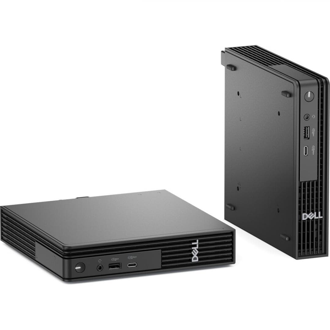 Desktop Business Dell Pro Micro QCM1250 cu procesor Intel Core i7 14700T pana la 5.0 GHz, 32 GB DDR5, 1TB SSD, Intel UHD Graphics 770, Windows 11 Pro, Black — miniatură