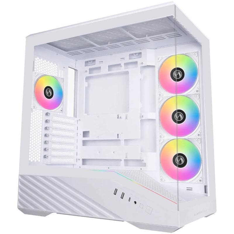 Carcasa LIAN LI Vector V100, RGB, Mid Tower, White