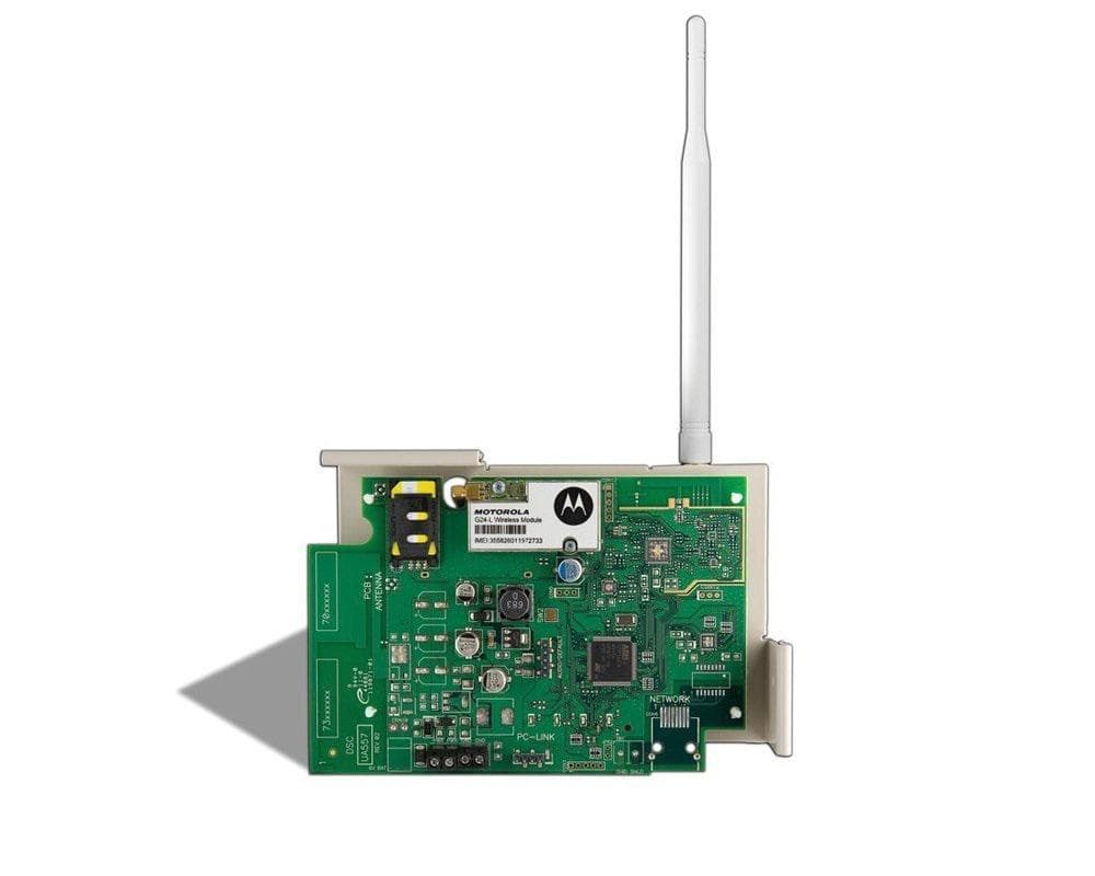Modul comunicator GSM/GPRS DSC GS2060 pentru seria New Power (1616,1832,1864), Functioneaza cu dispeceratele Surgard System I/II/III, Programabil prin DLSIV prin PC-link sau remote prin GPRS