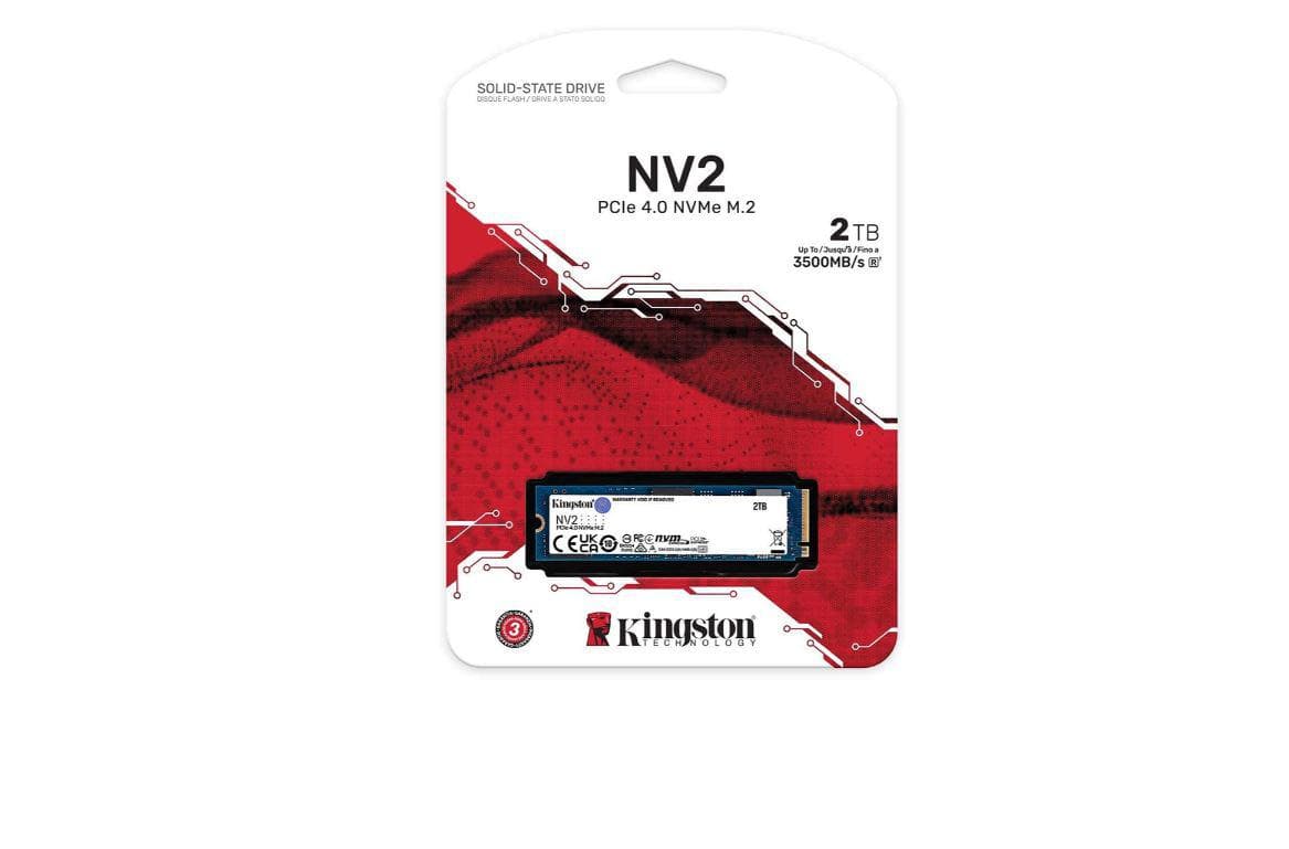 SSD intern Kingston NV2, 2 TB, PCI Express 3.0 x4, NVMe, M.2 — miniatură