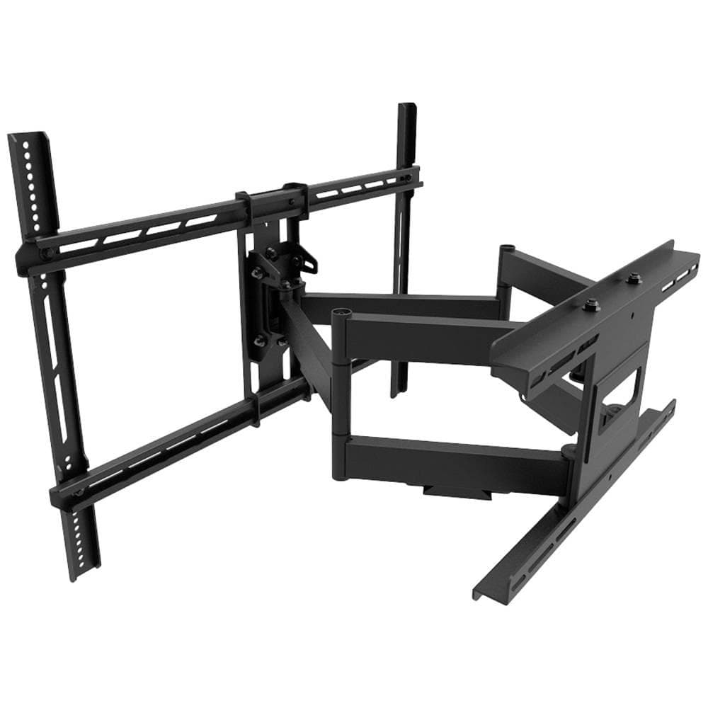 Suport de perete Nemounts Select, pentru display-uri cu o diagonala 55"-110", suporta pana la 125kg, pivotare 45° cu inclinatie 12°, rotire: +3°, -3°,VESA min. 300x200mm, VESA max. 800x600mm, distanta fata de perete 8,2-70,3 cm, securizabil (surub pentru securizare inclus), negru — miniatură