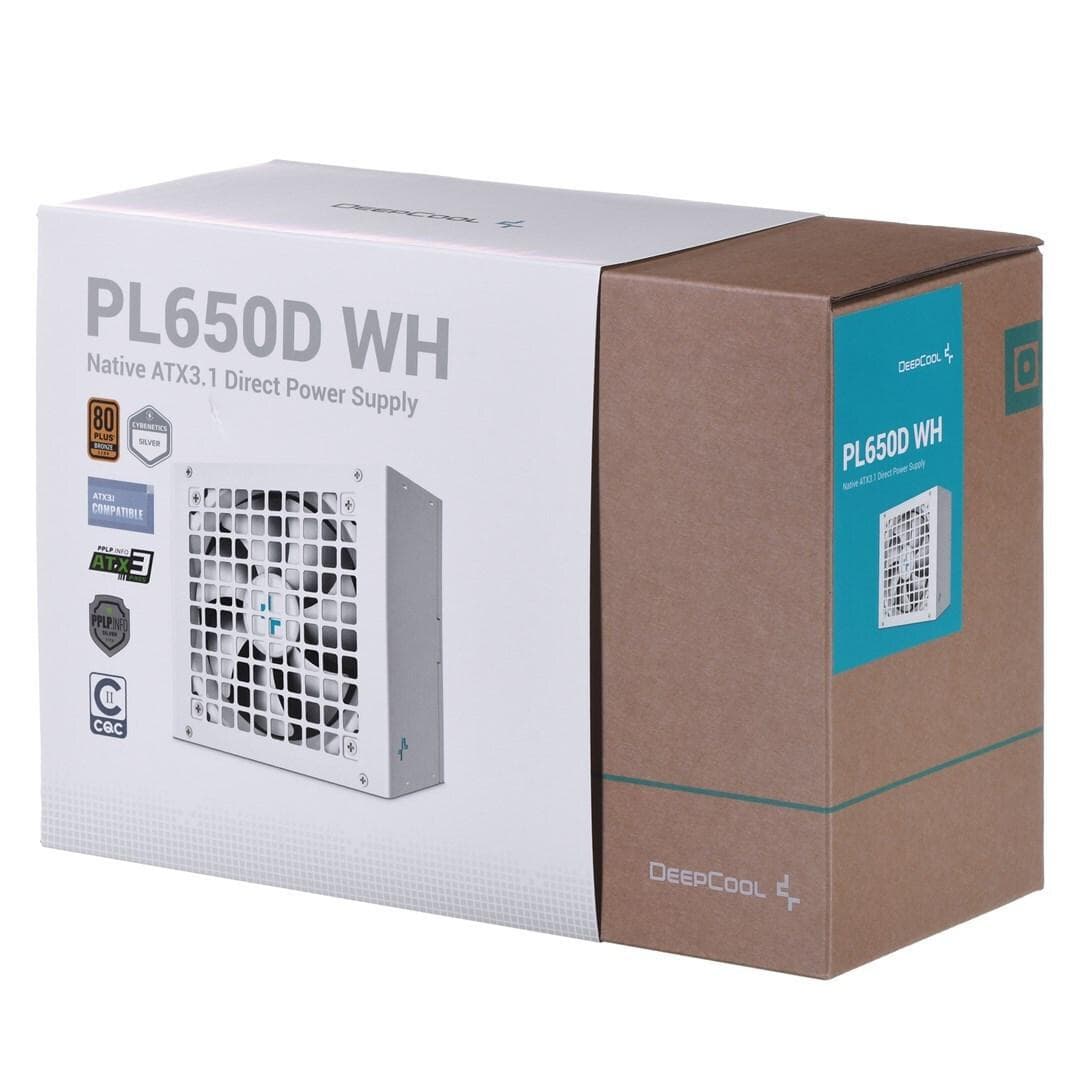Sursa DEEPCOOL PL650D V2, 80 PLUS Bronze, 650W — miniatură