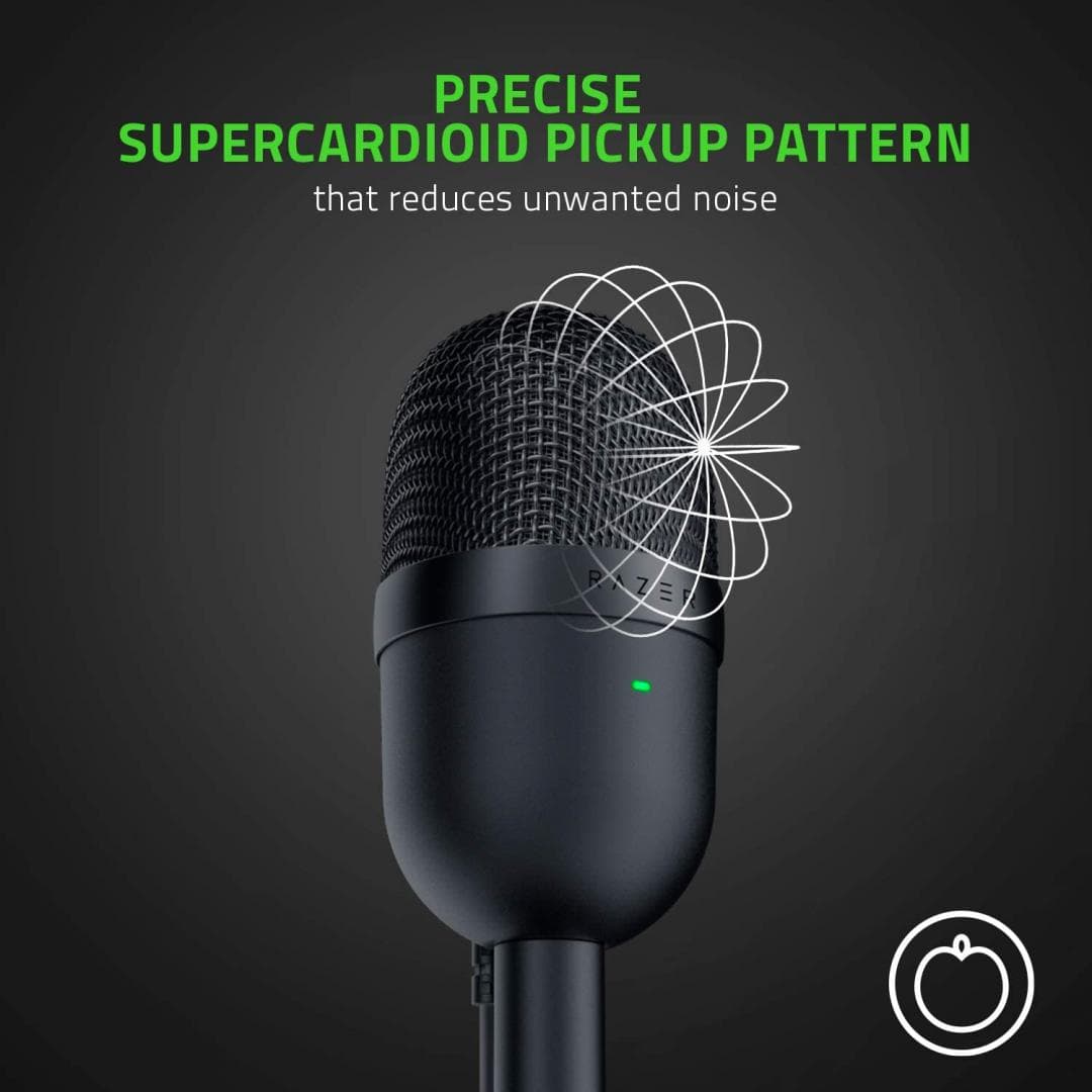 Microfon RAZER Seiren Mini, tip Condenser, USB — miniatură