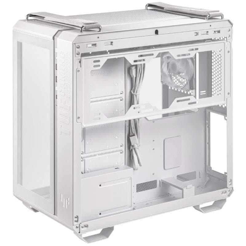 Carcasa ASUS TUF Gaming GT502 PLUS, RGB, Mid Tower, White — miniatură