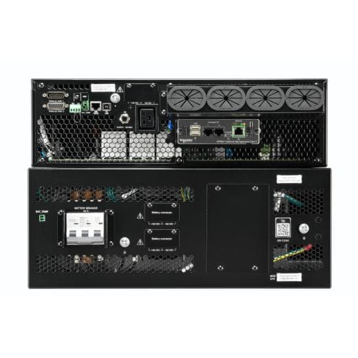 UPS APC Smart-UPS RT online dubla-conversie 15000VA /15000W,(1) Hard wire 5-wire (3P + N + E) (Battery Backup),Hard wire 3-wire (1P + N + E), Hard wire 5 wire (3P + N + E), baterie APCRBC172, extended runtime, nu include kit rack — miniatură