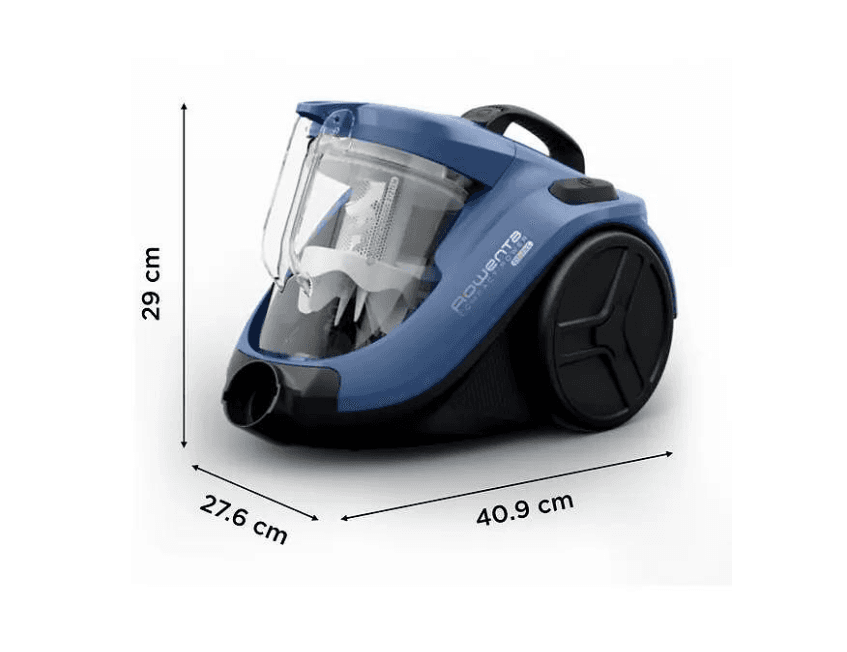 Aspirator Rowenta, RO3721EA, 750 W, fara sac, compact, albastru — miniatură