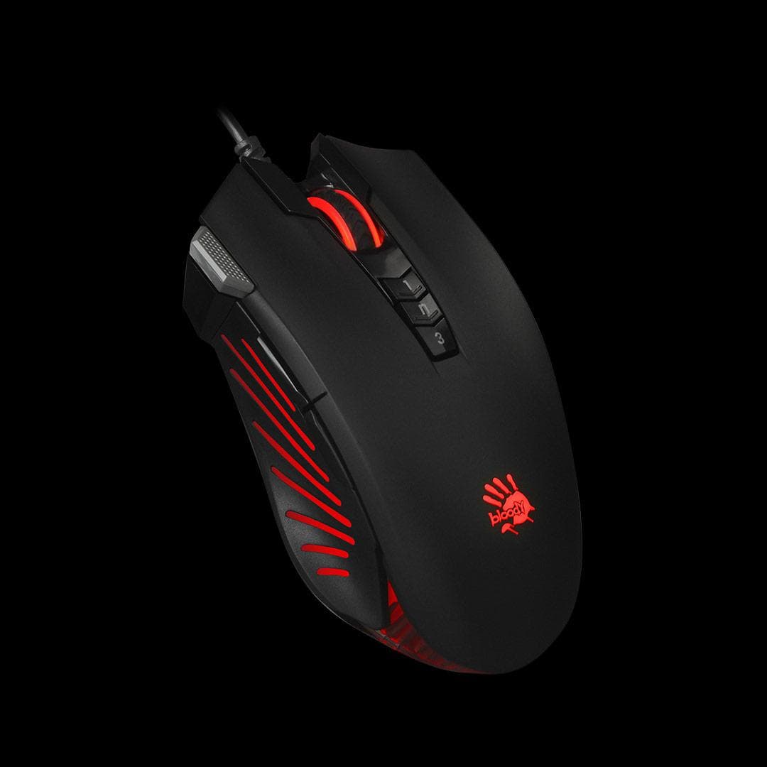 Mouse Gaming A4TECH V9M, 4000 dpi, Multicolor — miniatură