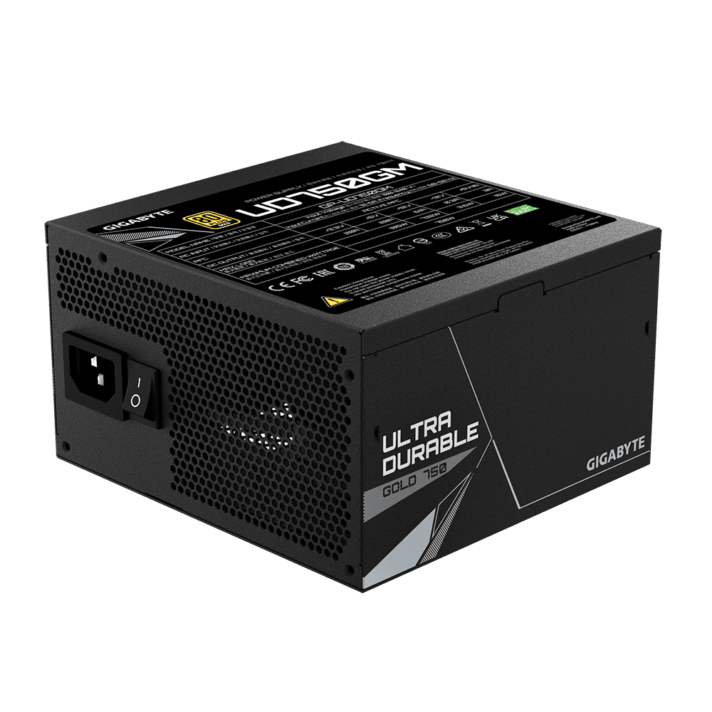 Sursa GIGABYTE GP-UD750GM, 80 PLUS Gold, 750 W — miniatură