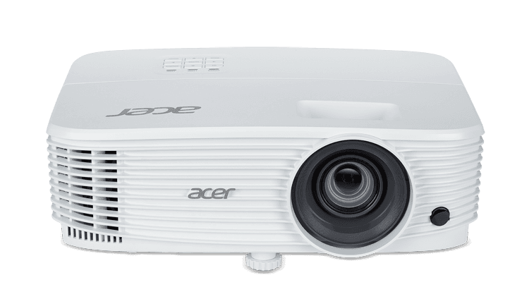 Proiector ACER P1157i, DLP 3D Ready, SVGA 800* 600, up to WUXGA 1920* 1200, 4800 lumeni, 4:3/ 16:9, 20.000:1, zoom optic 1.1x, dimensiune maxima imagine 300", distanta maxim de proiectie 12 m, boxa 3W, lampa 5.000 ore/ 15.000 ore extremEco, 29 dB, 2.4 kg, D-sub, composite video/ RCA, 2* HDMI, PC — miniatură