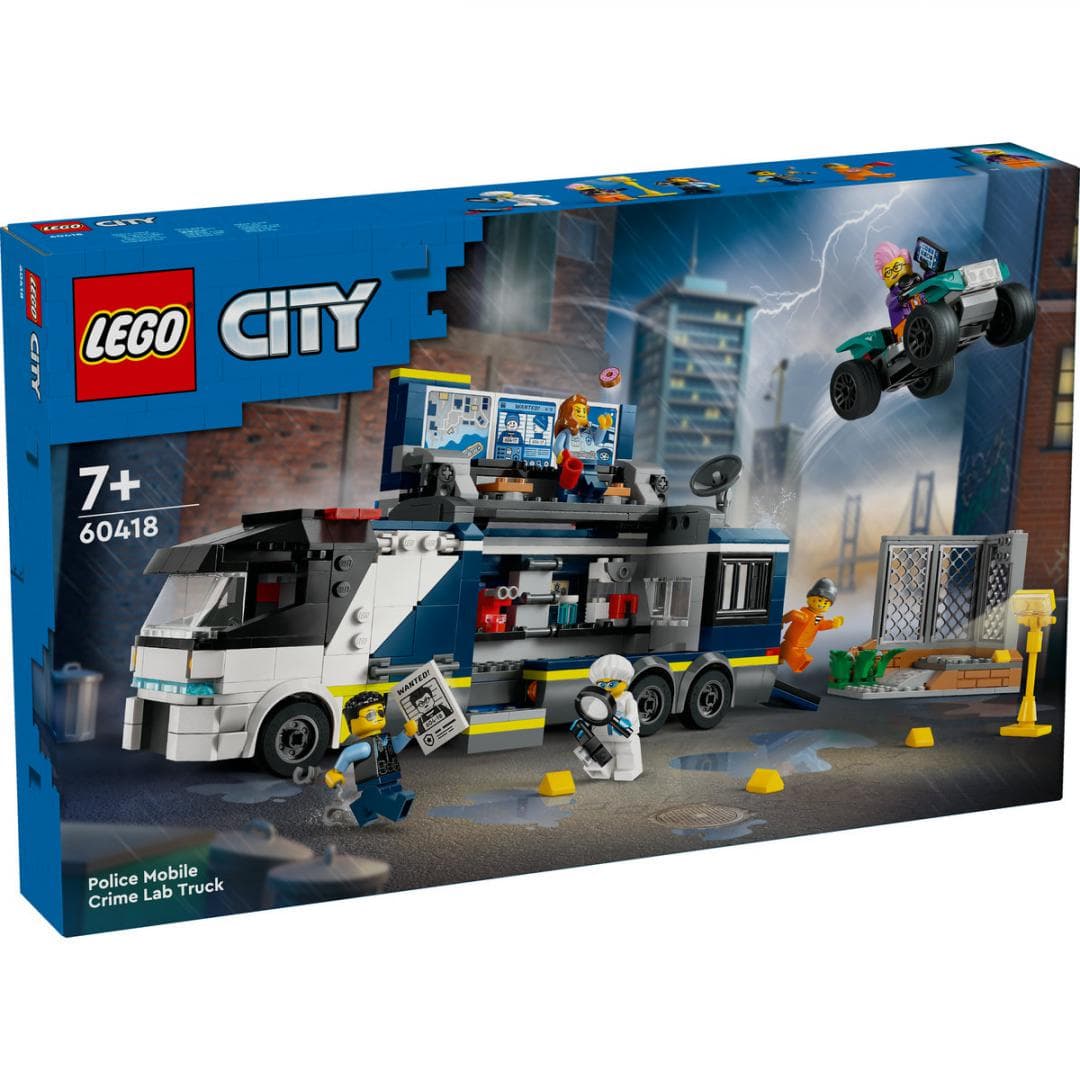 LABORATOR MOBIL DE CRIMINALISTICA, LEGO 60418 — miniatură