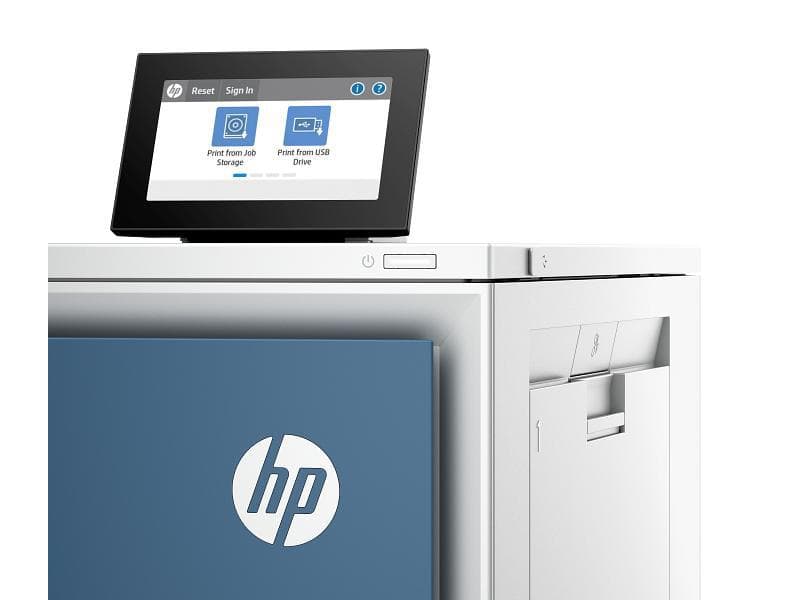 Imprimanta Laser HP Enterprise X55745DN, Color, format A4, Duplex, USB + LAN — miniatură