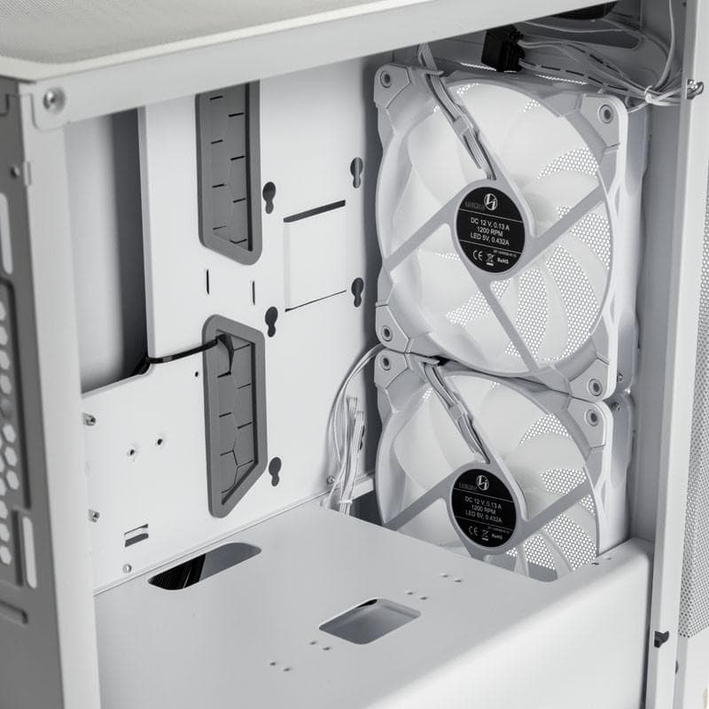 Carcasa LIAN LI LANCOOL 205, RGB, Mini Tower, White — miniatură