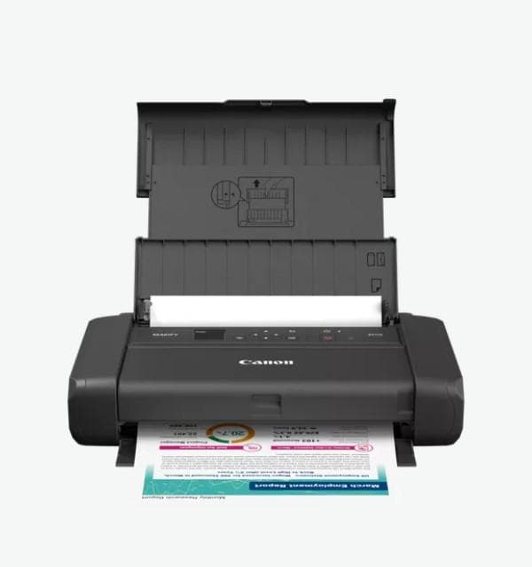 Imprimanta inkjet Canon MAXIFY BX110, A4 Color, format A4, USB + Wi-Fi — miniatură