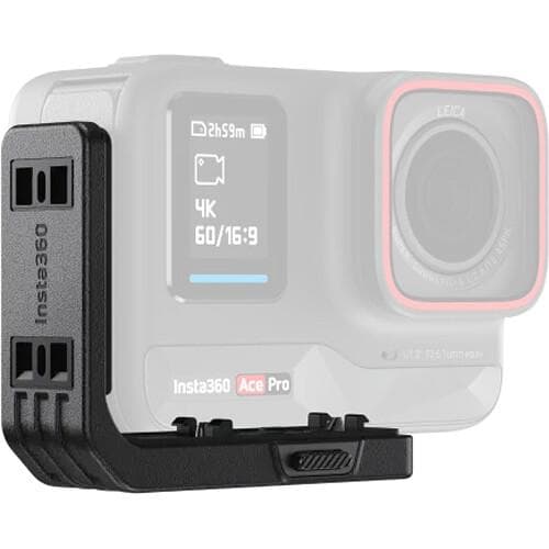 Suport de montare camera Insta360 Vertical/Horizontal pentru Ace si Ace Pro, dimensiuni 61.6 x 50.3 x 24.3 mm, negru — miniatură