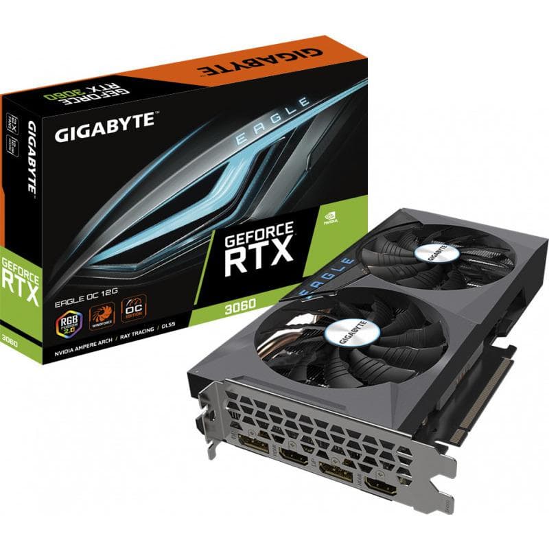 Placa video Gigabyte GeForce RTX 3060, 12GB GDDR6, PCI Express 4.0, 192-bit