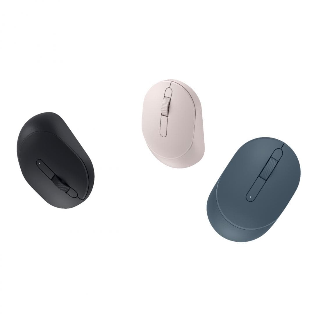 Mouse Wireless DELL MS3320W, 1600 dpi, Roz — miniatură