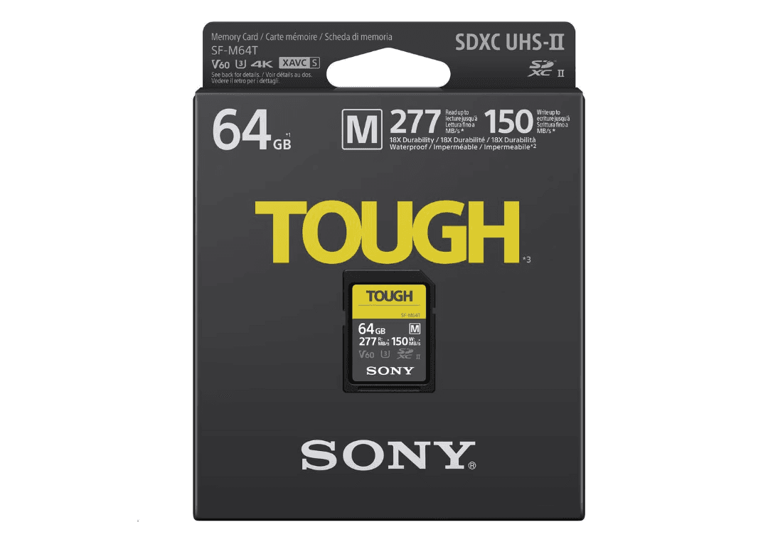 Card de memorie Sony SF-M Series SDXC, 64 GB, Clasa 10