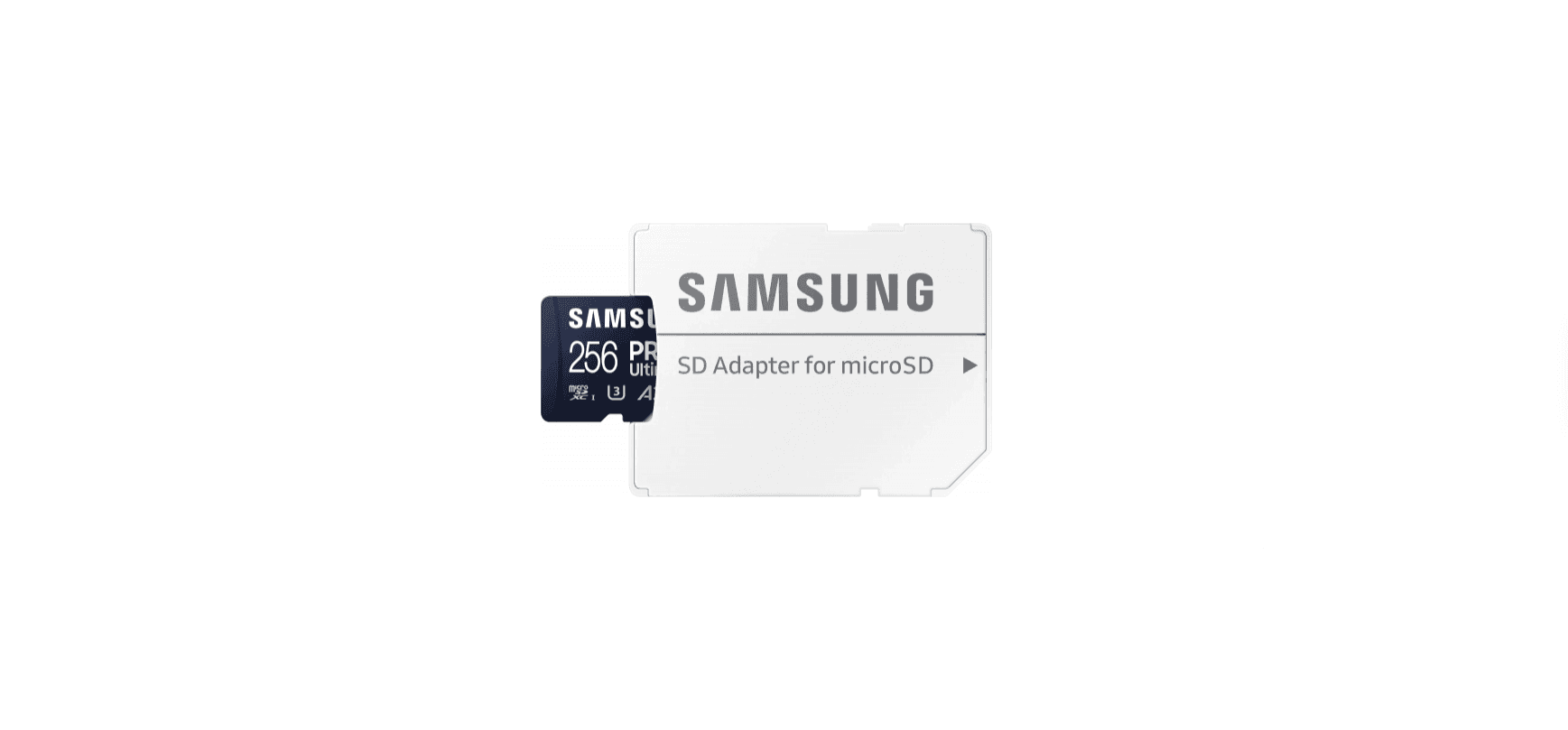 Card de Memorie MicroSDXC Samsung Pro Ultimate, 256GB, MB-MY128SA/WW, Clasa 10, pana la 200MB/S, cu adaptor — miniatură