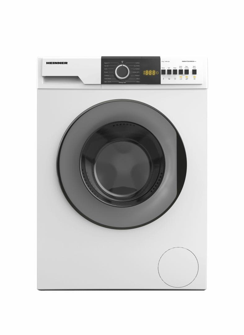 Masina de spalat rufe HEINNER HWM-VT2914INVB+++, 9 kg, 1400 rpm, Clasa: B, Alb