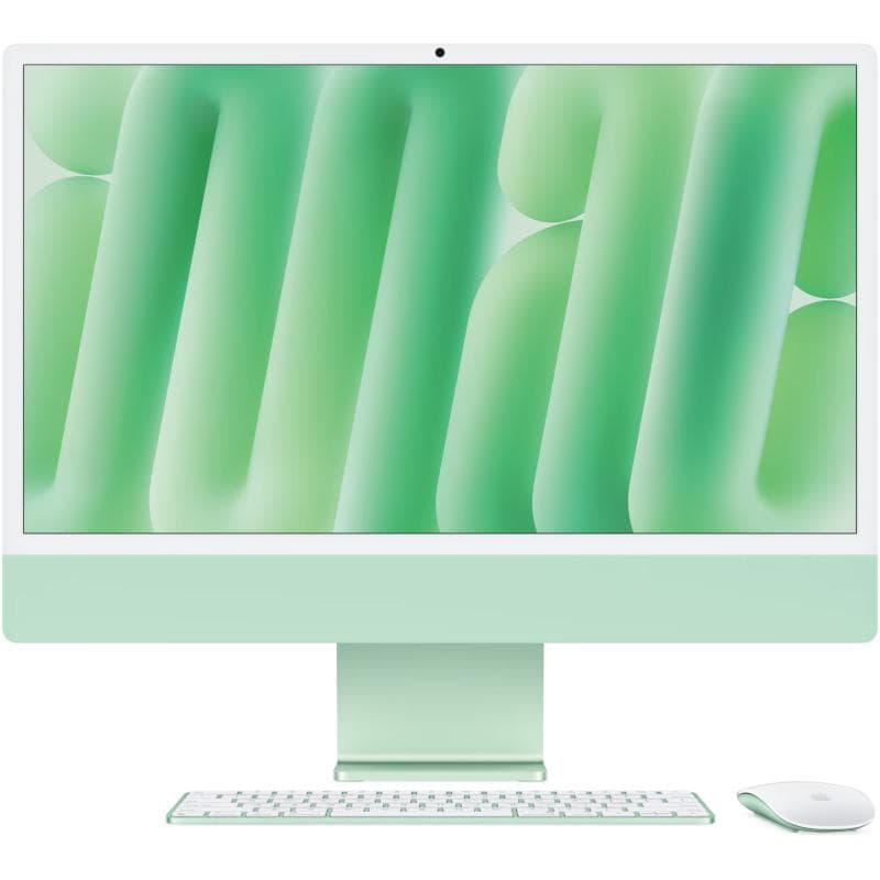Apple iMAC 24" Retina 4.5k/ Apple M4 (CPU 10-core, GPU 10-core, Neural Engine16-core)/24GB/1TB - Green - INT KB (2024) (Cto from MD2Q4RO/A)