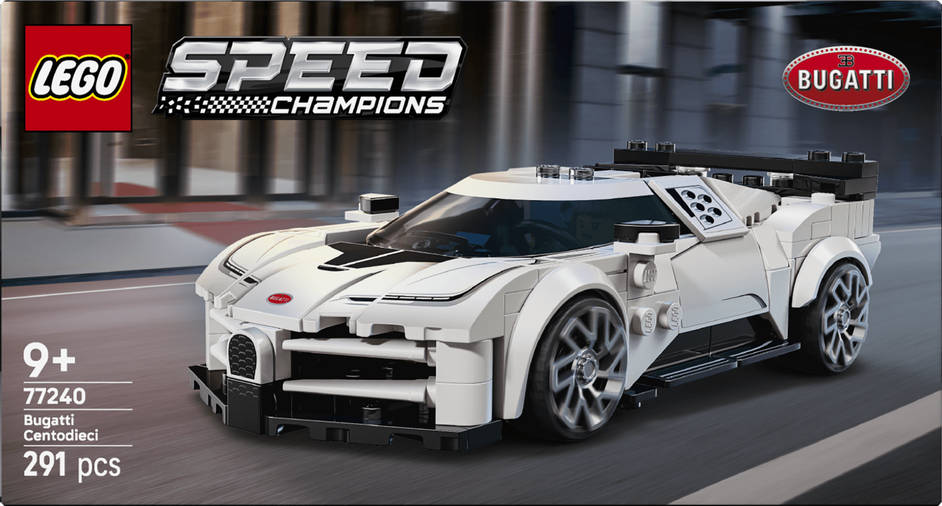 HIPERMASINA SPORT BUGATTI CENTODIECI, LEGO77240 — miniatură