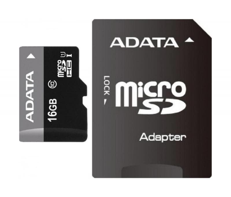 Card de Memorie MicroSDHC Adata Premier, 16GB, Adaptor SD, Class 10