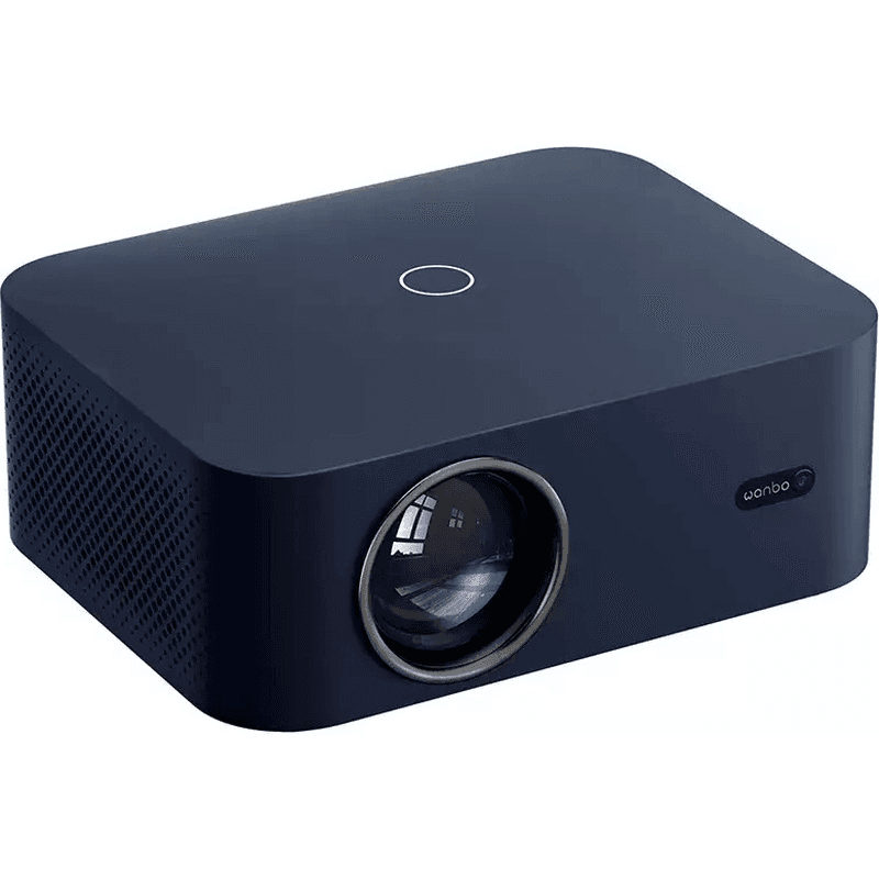 XIAOMI WANBO X2 MAX PROJECTOR BLUE, 450ANSI, 1080P, ANDROID 9.0, AUTO FOCUS, WIFI6 — miniatură