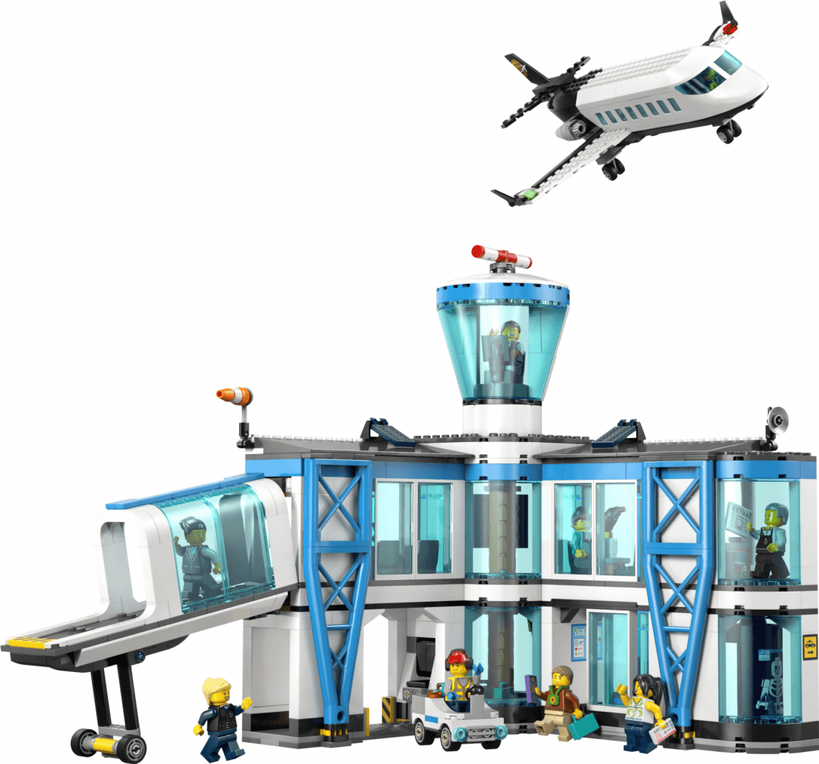 AEROPORT CU AVION LEGO60502 — miniatură