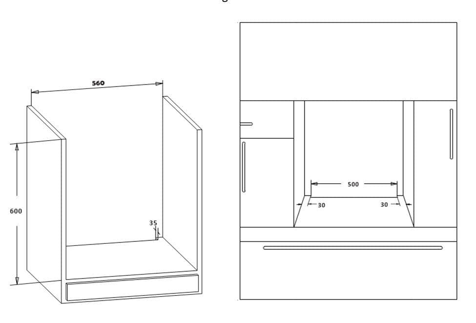 CUPTOR INCORPORABIL HEINNER HBO-S624LTG-IX — miniatură