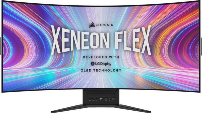Monitor Commercial CORSAIR XENEON FLEX 45WQHD240, 45", 3440 x 1440 pixeli, Black