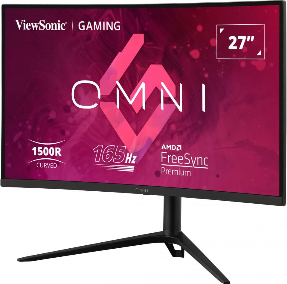 Monitor Consumer ViewSonic VX2718-2KPC-MHDJ, 27", 2560 x 1440 pixeli, Black — miniatură