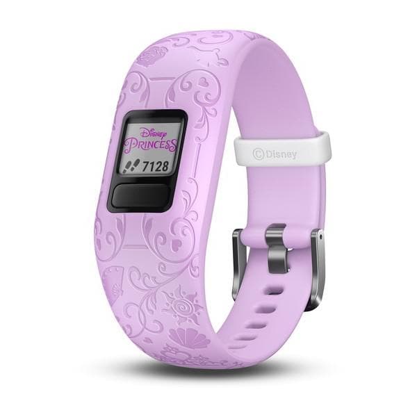 Bratara fitness pentru copii 6+ Garmin vivofit jr2 Disney Princess, bratara reglabila, purple