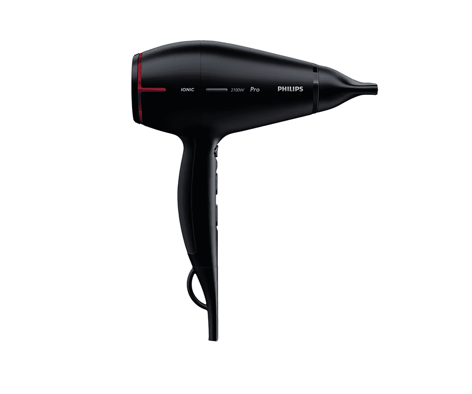 Uscator de par Philips, 2300W, Pro AC, ion care, ThermoProtect, HPS910/00, Negru — miniatură