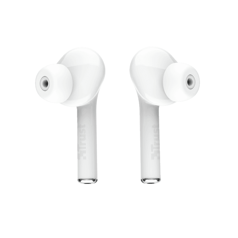 Casti In-ear Trust Nika, Wireless, Alb — miniatură