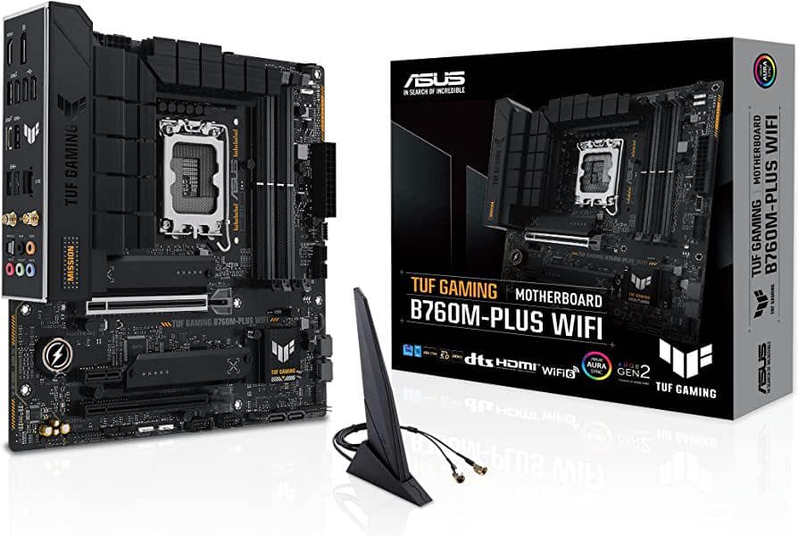Placa de baza ASUS TUF Gaming B760-Plus WIFI, Socket 1700, DDR5, ATX