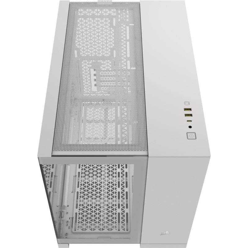 Carcasa CORSAIR 2500X RGB, RGB, Mini Tower, White — miniatură