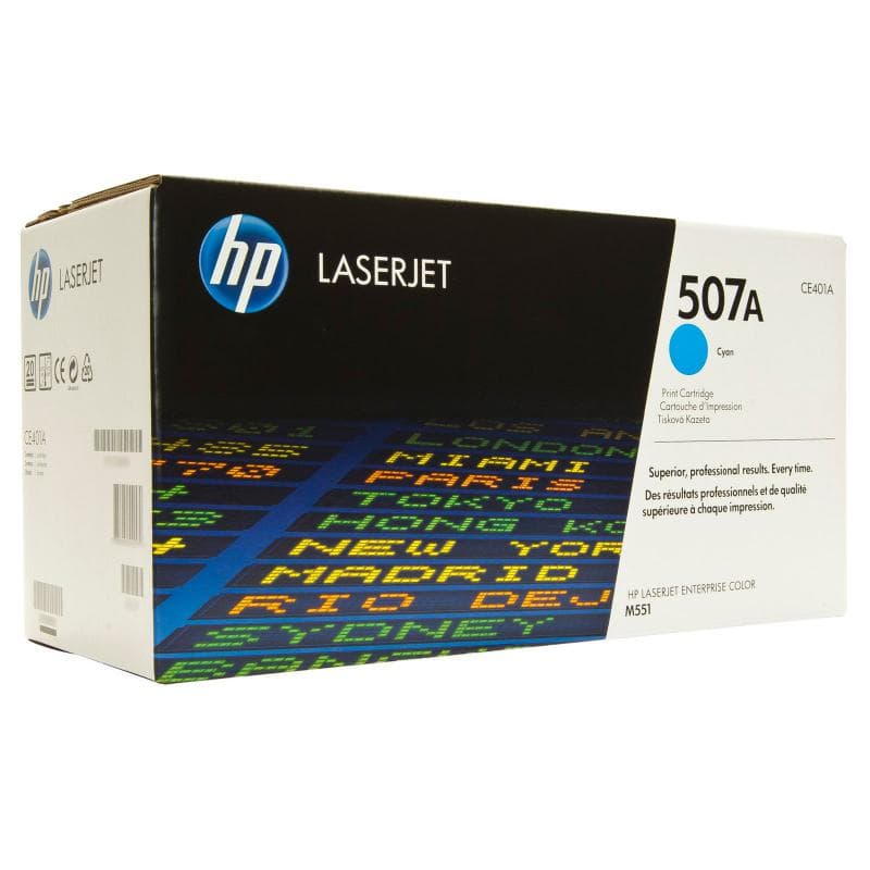 Toner HP 507A, Cyan