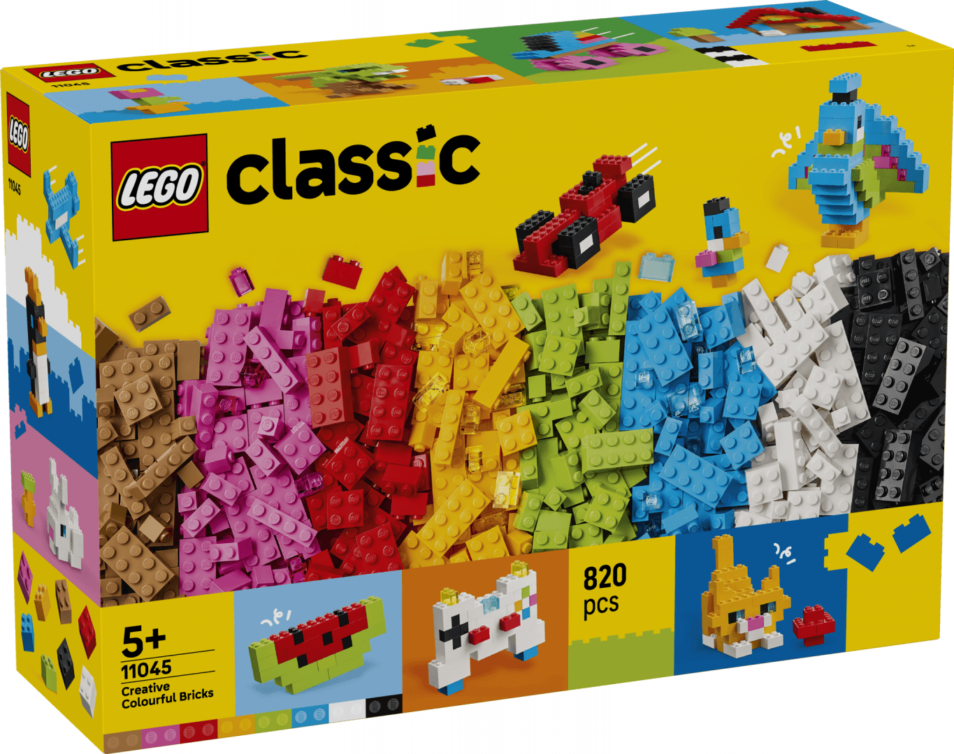 CARAMIZI CREATIVE IN CULORI LEGO11045 — miniatură