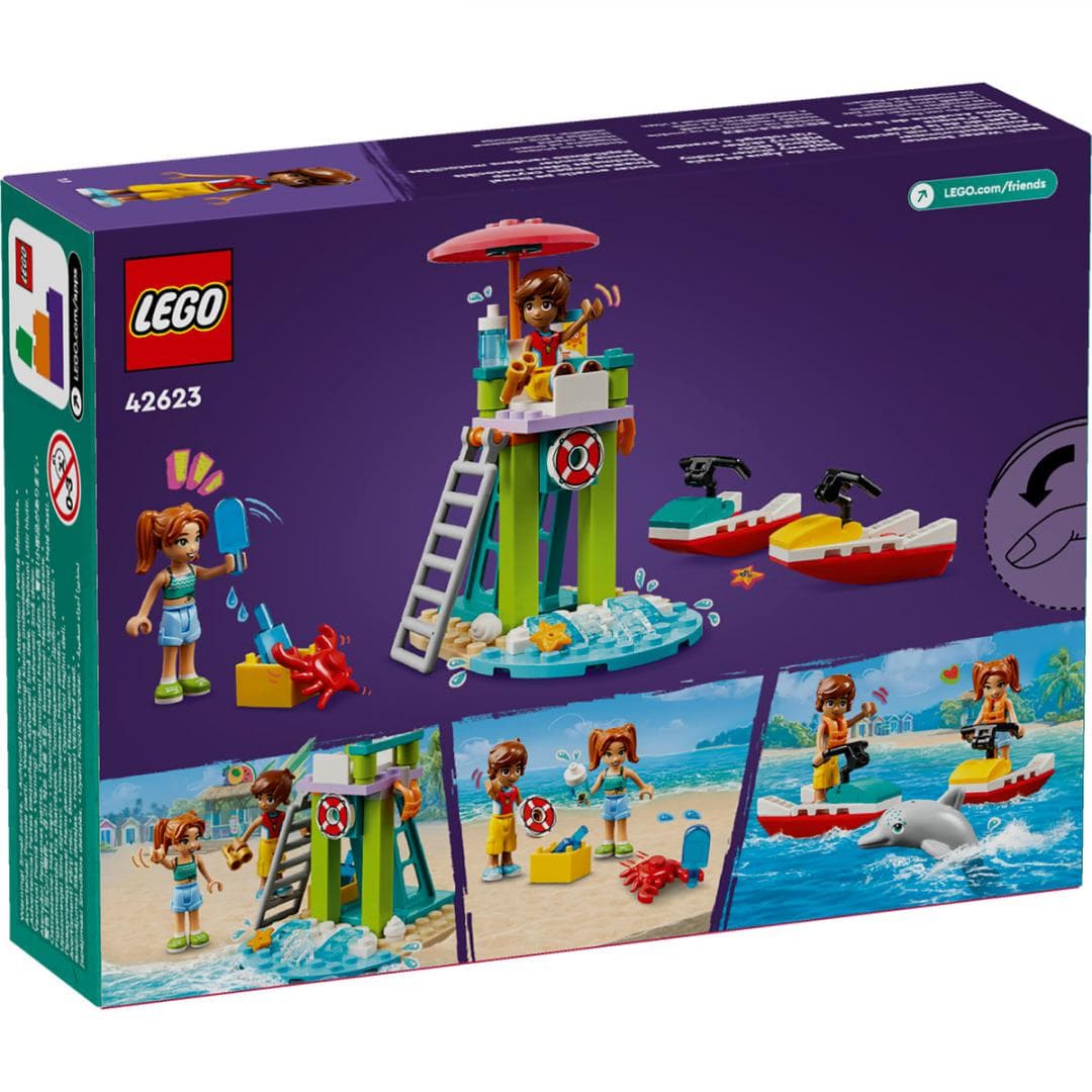 SCUTER ACVATIC PE LITORAL, LEGO 42623 — miniatură