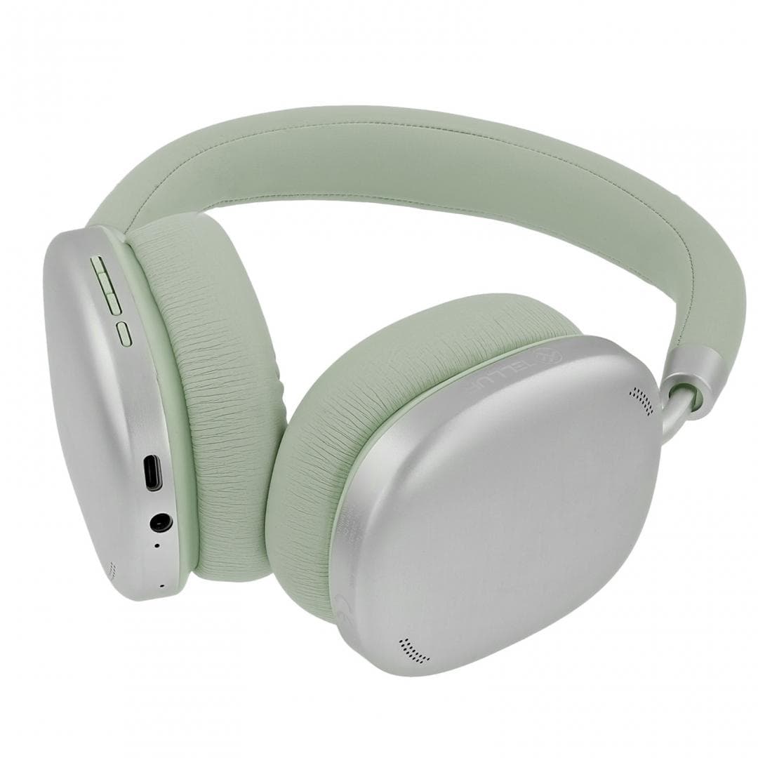 Casti Over-ear Tellur Shade, Wireless, noise-canceling, Verde — miniatură