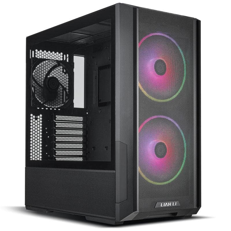 Carcasa Lian Li LANCOOL 216R-X, RGB, Mid Tower, Black
