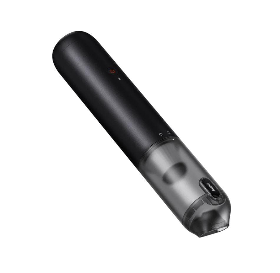 Aspirator de mana Baseus A3 Lite, putere aspirare 12000pa, suporta incarcare QC3.0, filtru HEPA, acumulator 6000mAh cablu inclus Type-C la USB, negru — miniatură